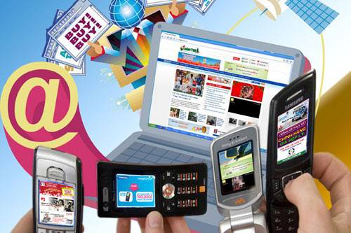 thiết kế web cho cửa hàng điện thoại