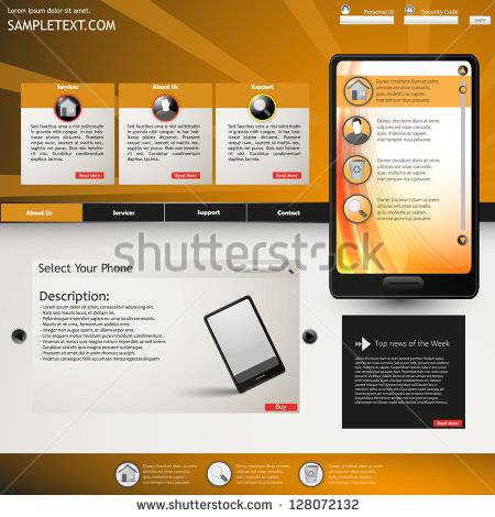 thiết kế web cho cửa hàng điện thoại
