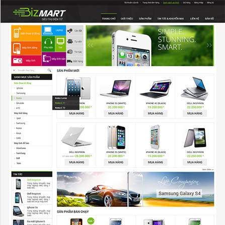 thiết kế web cửa hàng sửa chữa mua bán máy tính